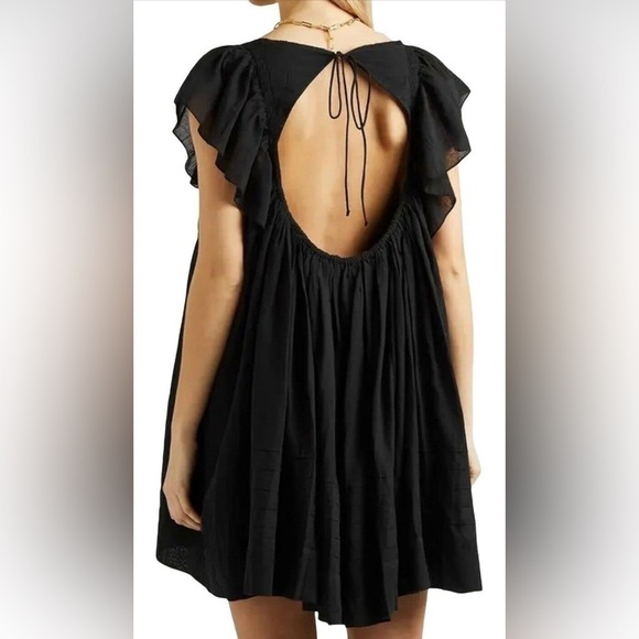 Free People, Hailey Mini Dress, Medium in Black - Picture 5 of 11